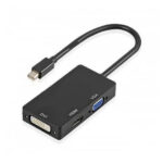 Adaptador 3 em 1 Mini Displayport hdmi dvi Vga Tomate Mtv607