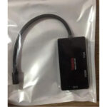 Adaptador 3 em 1 Mini Displayport hdmi dvi Vga Tomate Mtv607 - Imagem 3