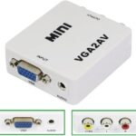 Adaptador Conversor Vga2Av Tomate Mtv608