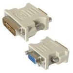Adaptador Dvi-i Macho Para Vga Fêmea