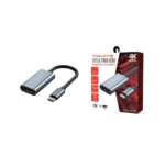 Adaptador tipo c para hdmi 4k tomate mtv-618 - Imagem 3