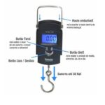 Balança De Mão Digital Alta Precisão P/Pesca e Bagagem 0.1g Até 50KG Tomate STC-02 - Imagem 4