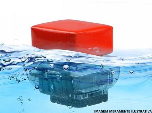 Boia Adesivo 3m Tampa Flutuadora Para Camera Esportiva Hero Boia Adesivo 3m Tampa Flutuadora Para Camera Esportiva Hero