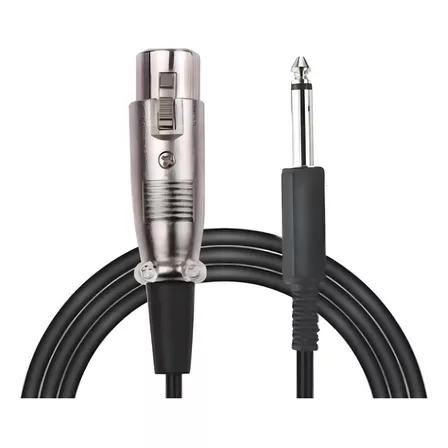 CABO MICROFONE P10 PARA CANON XLR FEMEA 5 METROS TOMATE MCB015 CABO MICROFONE P10 PARA CANON XLR FEMEA 5 METROS TOMATE MCB015