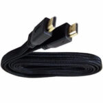 Cabo HDMI x HDMI 3m Tomate Ultra HD 4k com ponteiras douradas