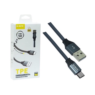 Cabo Usb V8 2 Metros BM8628 - BMAX Cabo Usb V8 2 Metros BM8628 - BMAX