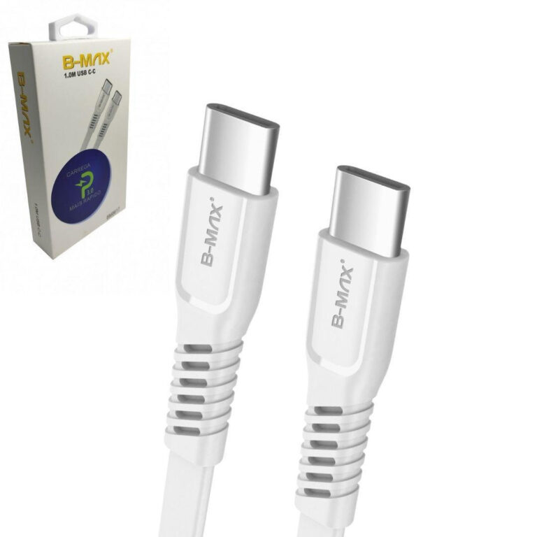 Cabo de Dados e Carga Tipo C x Tipo C 1 Metro B-Max BM-8617
