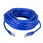 Cabo de Rede - Patch Cord UTP CAT5e 20m Azul - Imagem 2