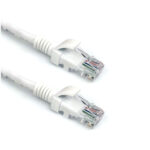 Cabo de rede CAT.6 10 metros PC-ETH6U100WH branco Patch Cord - Plus Cable - Imagem 2