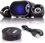 Caixa caixinha de som Bluetooth PC e Notebook recarregável KP-6018BH