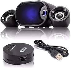 Caixa caixinha de som Bluetooth PC e Notebook recarregável KP-6018BH Caixa caixinha de som Bluetooth PC e Notebook recarregável KP-6018BH