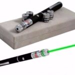 Caneta Laser com Lanterna 5 Pontas Verde