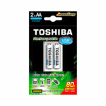 Carregador Pilha Usb 2 Pilhas Aa/Aaa .2.000 Mah Com 2 - Toshiba - Imagem 4