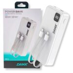 Carregador Turbo Portátil Danx Db22 Power Bank 20000mAh com Display Digital - Imagem 2