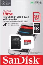 Cartão Micro SD 256GB Classe 10 - Velocidade de Leitura 100MB/s - Imagem 3