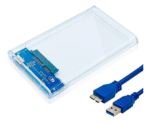 Case Transparente para HD Sata 2.5" USB 3.0 - FY - Imagem 2