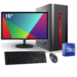 Computador Completo Intel Core i3 10100F - 8Gb Ram - SSD 240Gb - Monitor 19