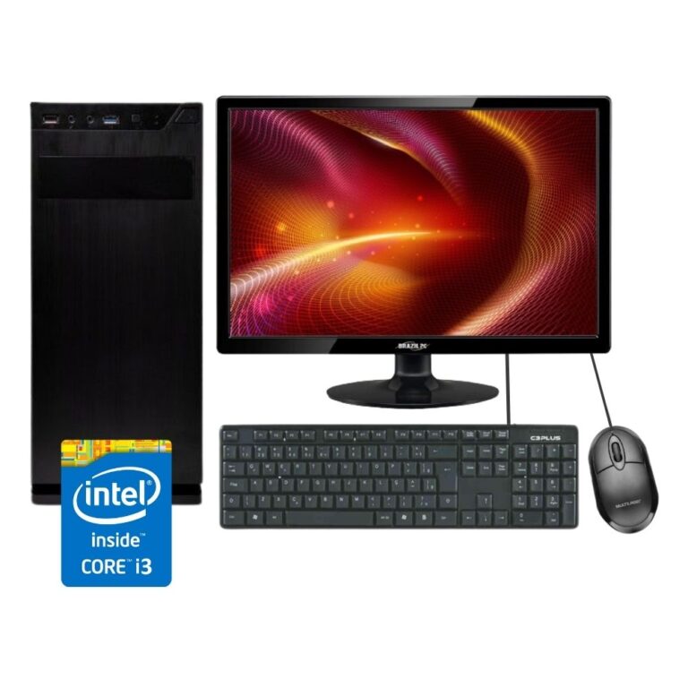 Computador Completo Intel i3 - 4Gb Ram - Monitor 17