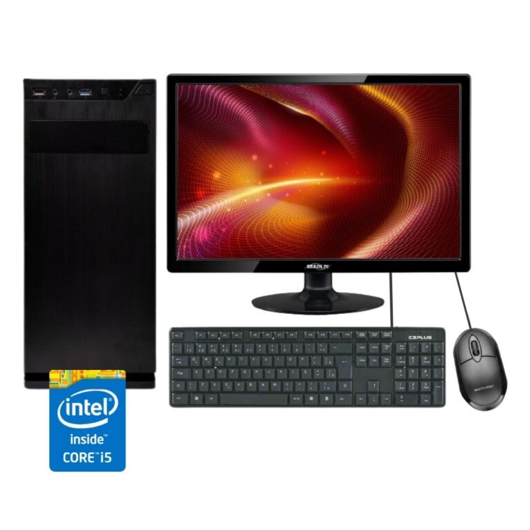 Computador Completo Intel i5 - 4Gb Ram - Monitor 17