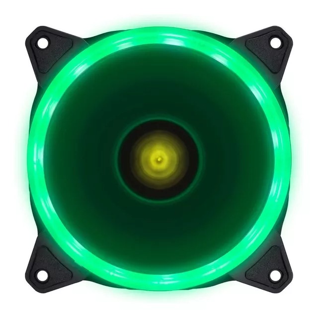 Cooler Gamer 120mm VX Gaming V.Ring - Desempenho e Estilo com LED Verde
