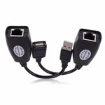Extensor RJ45 para USB Macho e Fêmea