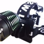 Farol Para Bike Led Para Bicicleta Com Foco Ajustável Bateria 4hs bm809