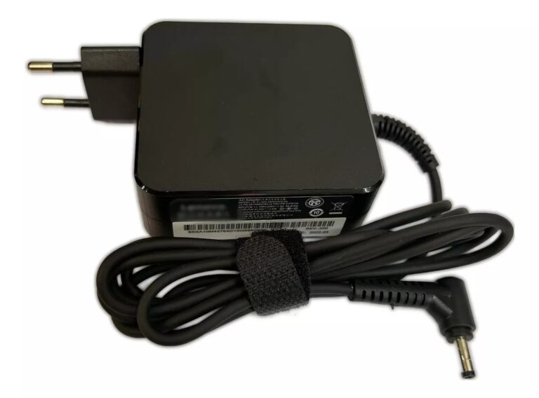 Fonte Carregador para Notebook Lenovo - Pino Fino Quadrado - Ideapad 20V 65W Compatível com Modelos 320