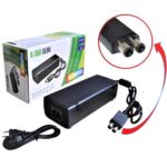 Fonte de Alimentação para Xbox 360 2 pinos Slim Bivolt 110v / 220v 135w Ac