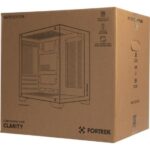 Gabinete Fortrek Clarity Branco Lateral Vidro - Imagem 4