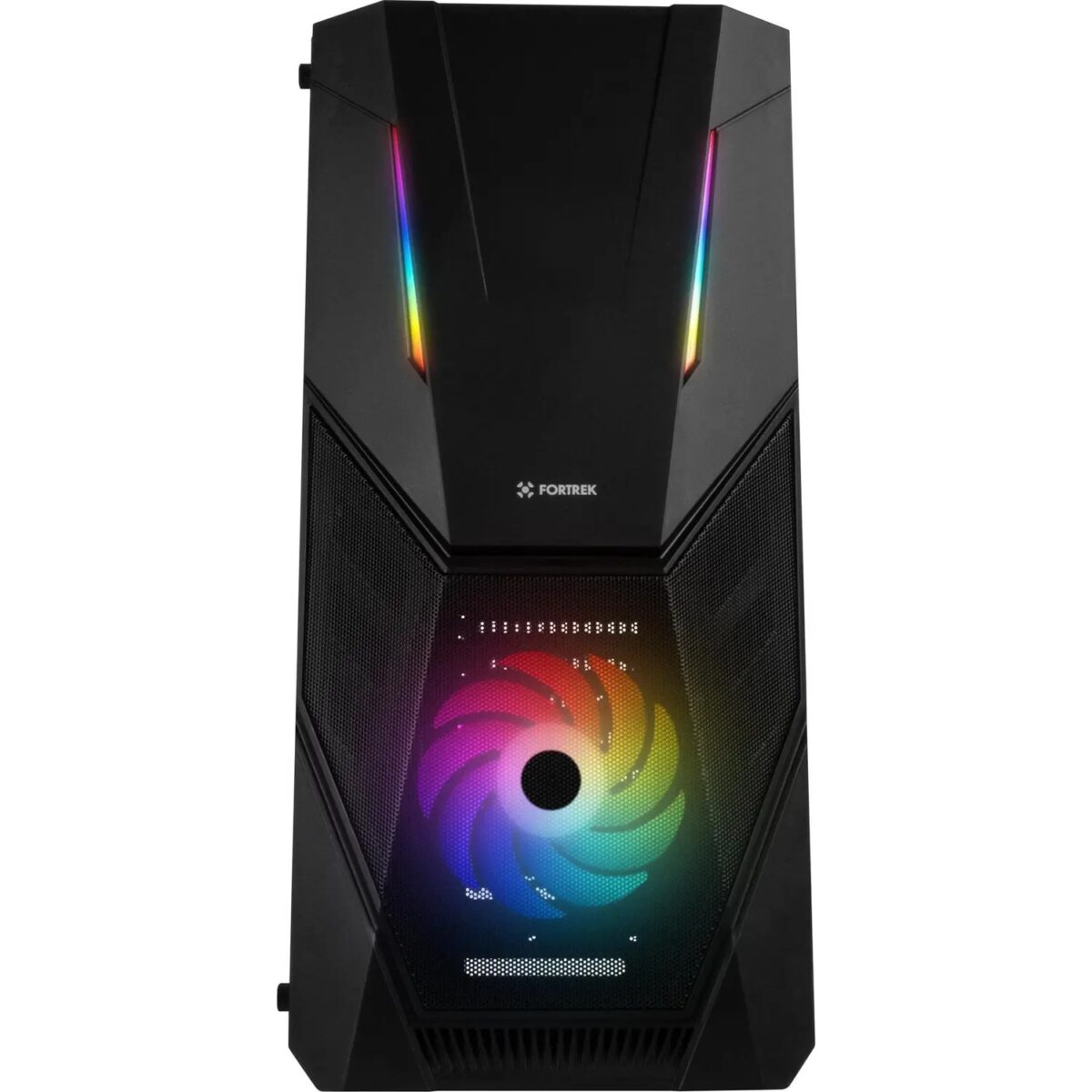 Gabinete Gamer Fortrek Mid Tower Black Hawk RGB Preto - Imagem 2