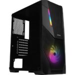 Gabinete Gamer Fortrek Mid Tower Black Hawk RGB Preto - Imagem 4