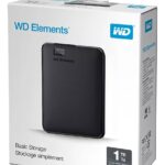 HD Externo Portátil Western Digital WD Elements 1TB  Armazenamento Confiável e Portátil