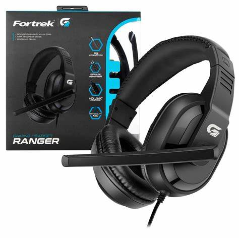 Headset Fortrek Ranger com Controle de Volume e Drivers 40mm Ideal para Jogos Headset Fortrek Ranger com Controle de Volume e Drivers 40mm Ideal para Jogos