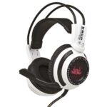 Headset Gamer Fone P2 Usb 7.1 Virtual Branco Kp-400 Knup