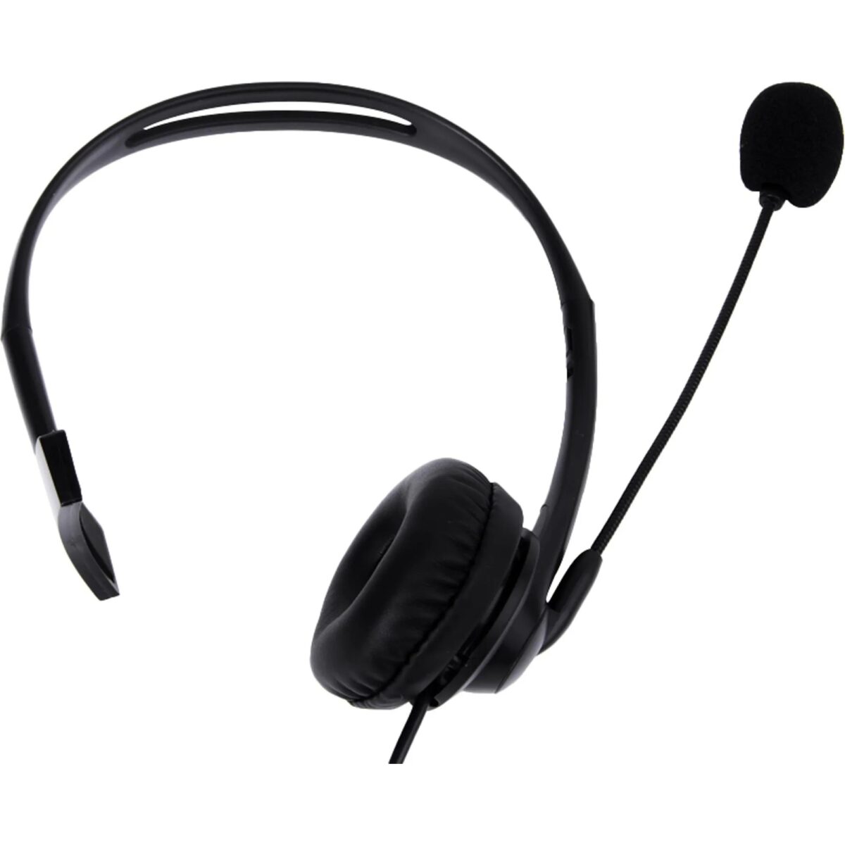 Headset Office FK731A USB Preto Fortrek  Conforto e Qualidade - Imagem 3
