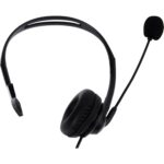 Headset Office FK731A USB Preto Fortrek  Conforto e Qualidade - Imagem 3