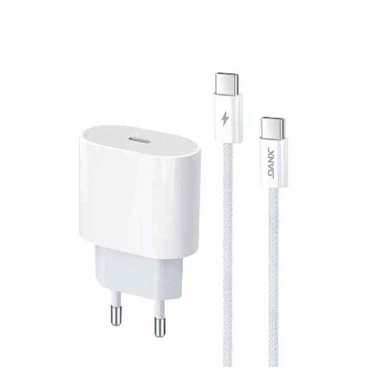 Kit Carregador 20W Danx Tipo C DC41C - Carregamento Rápido e Eficiente para Diversos Dispositivos