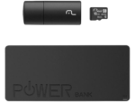 Kit Power Bank 4000 Mah Para Smartphone Leitor Cartão De Memória Micro Sd