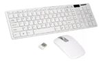 Kit Teclado + Mouse sem fio com capa de silicone K-06