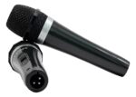 Kit com 2 Microfones Com fio Profissionais Lelong LE-904 - Preto - Imagem 3