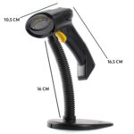 Leitor De Codigo De Barras E Boleto Laser C/ Suporte - Lm800 Bmax - Imagem 3