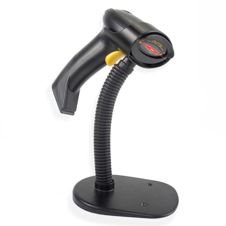Leitor De Codigo De Barras E Boleto Laser C/ Suporte - Lm800 Bmax