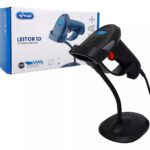 Leitor de Código de Barras Knup KP-1017A+ - Com Fio