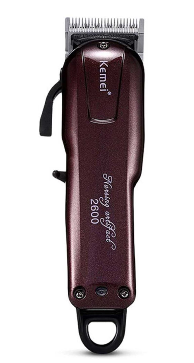 Maquina de Cortar Cabelo Sem Fio Cordless Profissional KM-2600 - Kemei