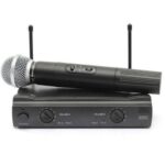 Microfone  Profissional UHF LE-906 sem Fio - Lelong - Imagem 2