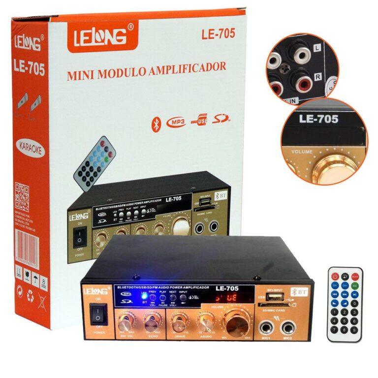 Mini Modulo Amplificador de Karaoke LE-705 - Lelong