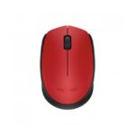 Mouse Sem Fio Usb M170 Logitech Vermelho - Imagem 4