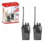 Par Rádio Comunicador Baofeng 16CH UHF 3D 666S Walkie Talkie