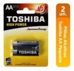 Pilhas Alcalinas Toshiba Aa Pequena Cartela Com 2 Unidades - Imagem 2