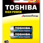 Pilhas Alcalinas Toshiba Aa Pequena Cartela Com 2 Unidades